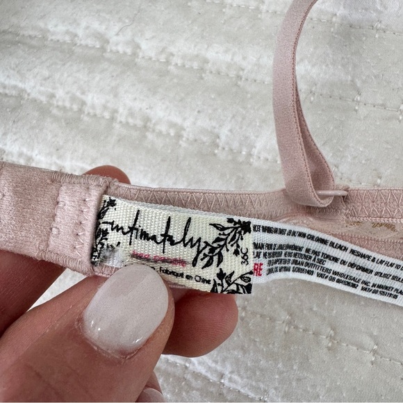 Free People Mesh Underwire Star Embroidered Bra - Picture 5 of 6